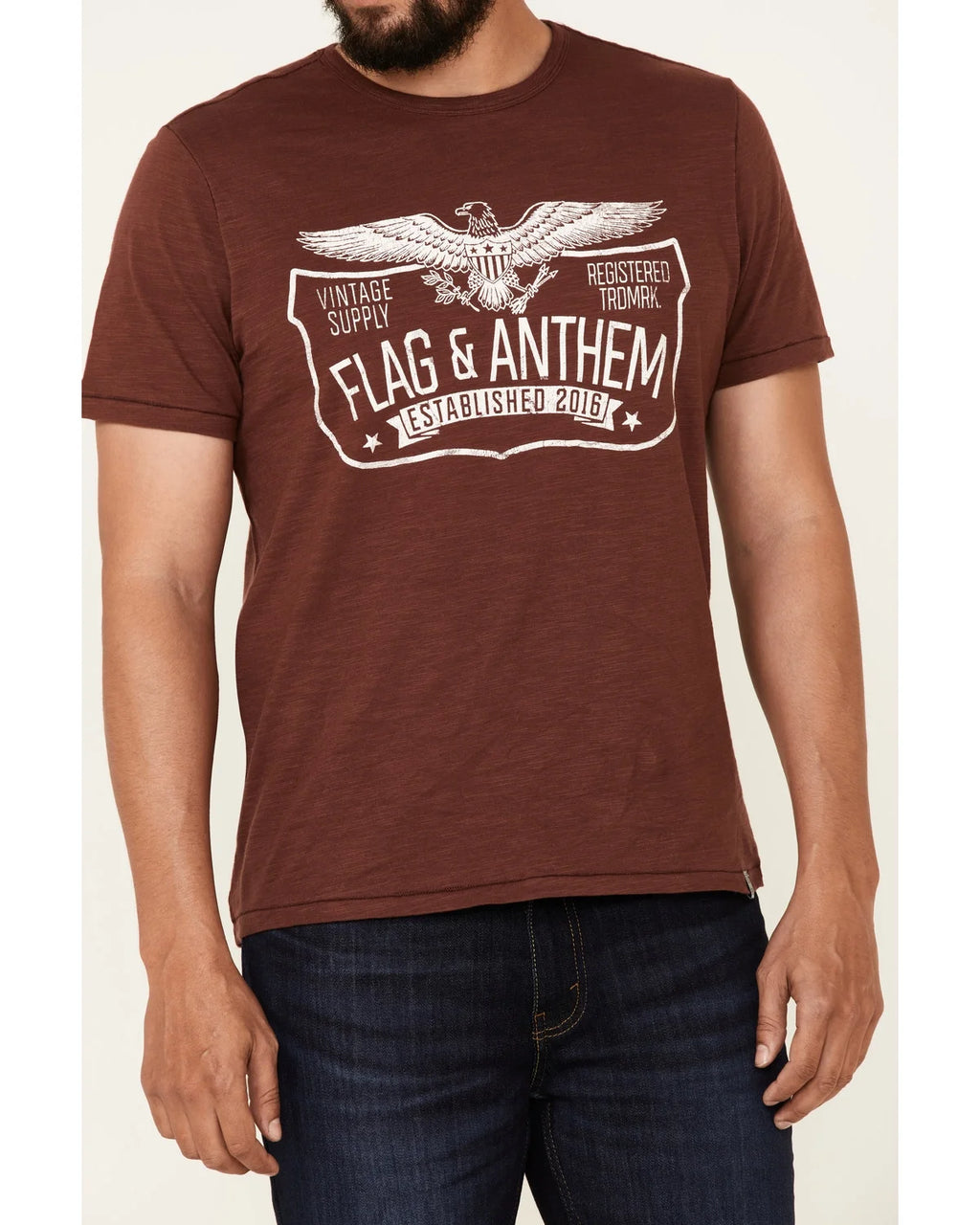 Maroon Short Sleeve T-Shirt E6122
