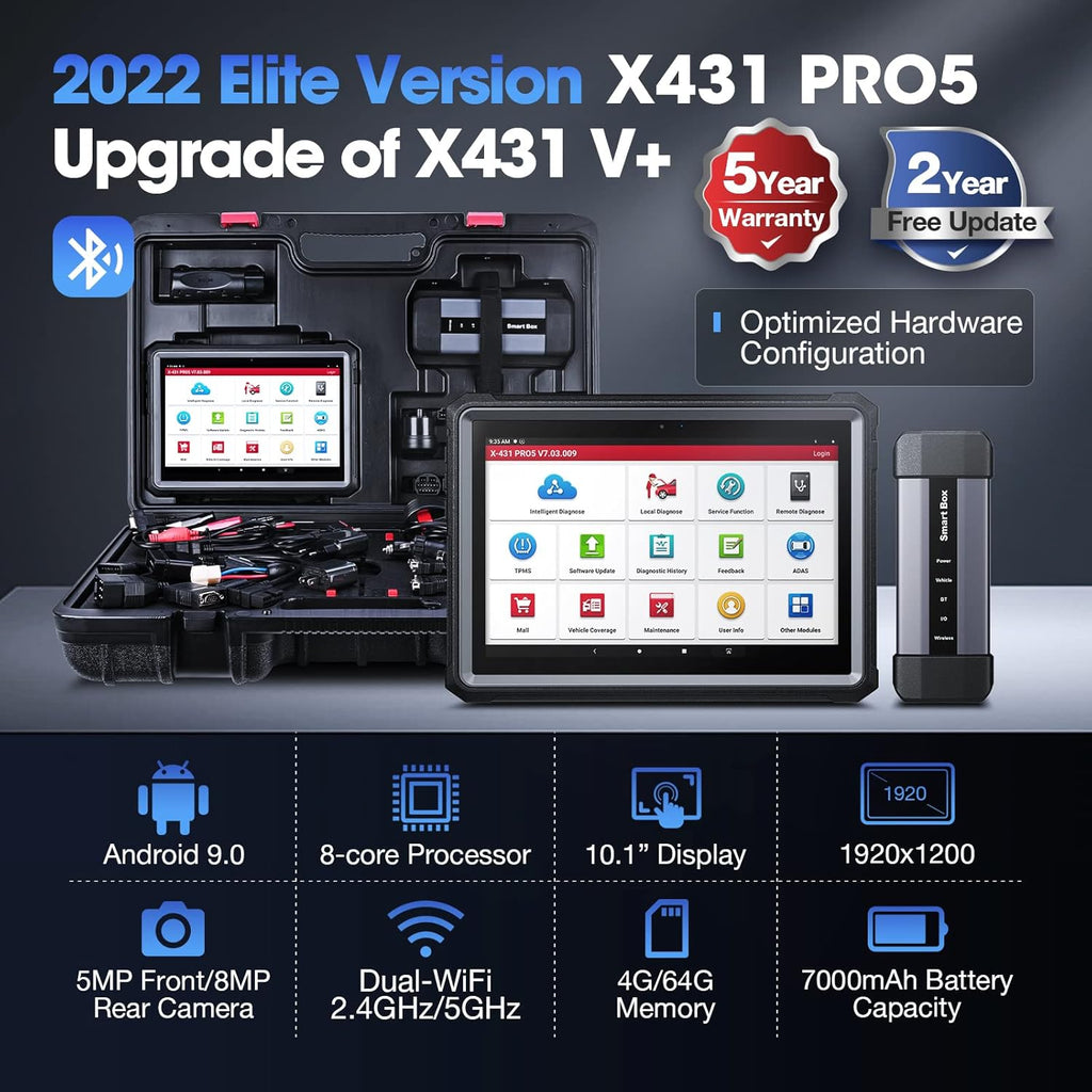 Bidirectional Auto Scanner with J2534 Programming & ECU Coding I912