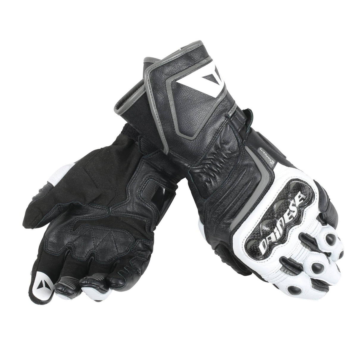 White Black Long Gloves L31213