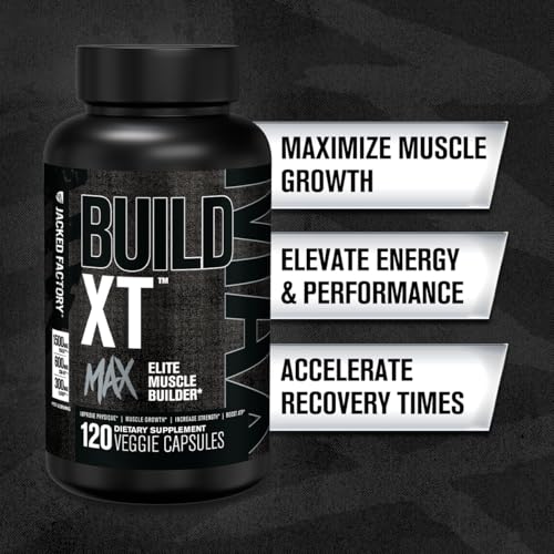Muscle Builder Supplement with Cordyceps Ashwagandha 120 Count Z463