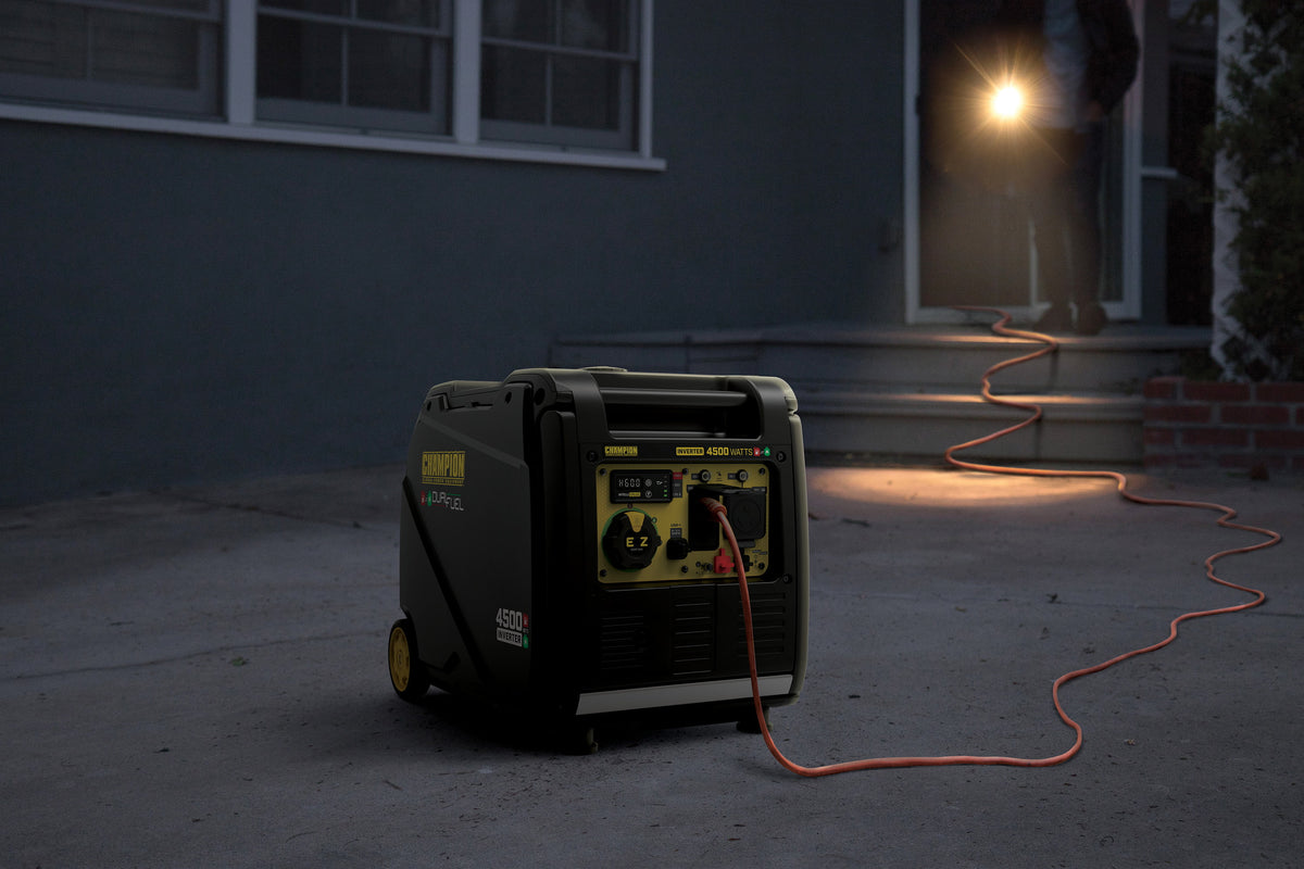 4500-Watt Portable Dual Fuel Inverter Generator D23483