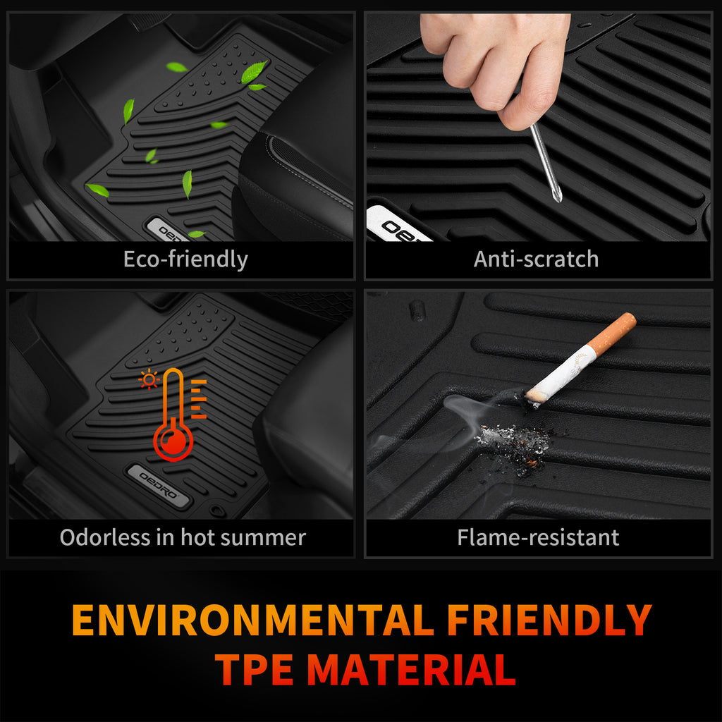 TPE All-Weather Floor Mats Full Set for Kia Soul N577675