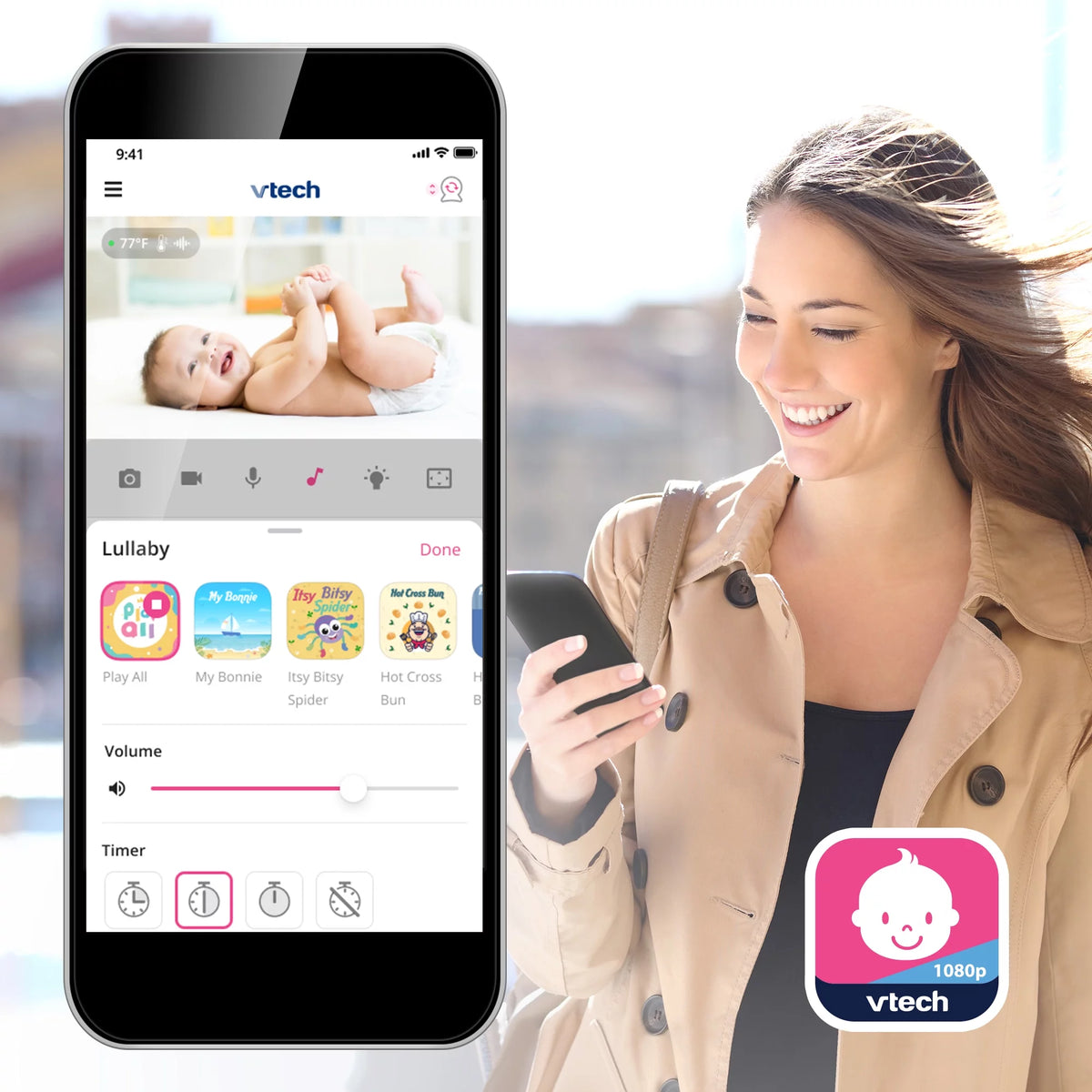 Video Baby Monitor F4546