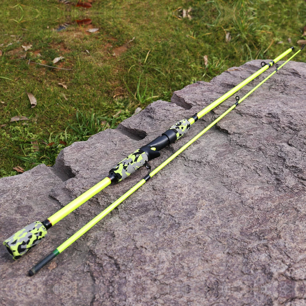 6ft Carbon Fiber 2 Pieces Fishing Pole D619144