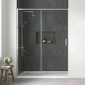 Sliding Shower Door with Satin Nickel Finish S9034
