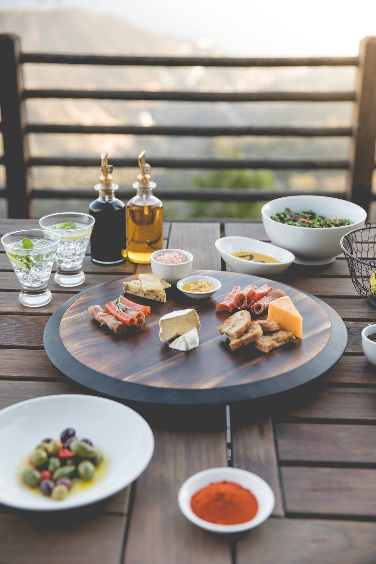 Lazy Susan Serving Tray V669