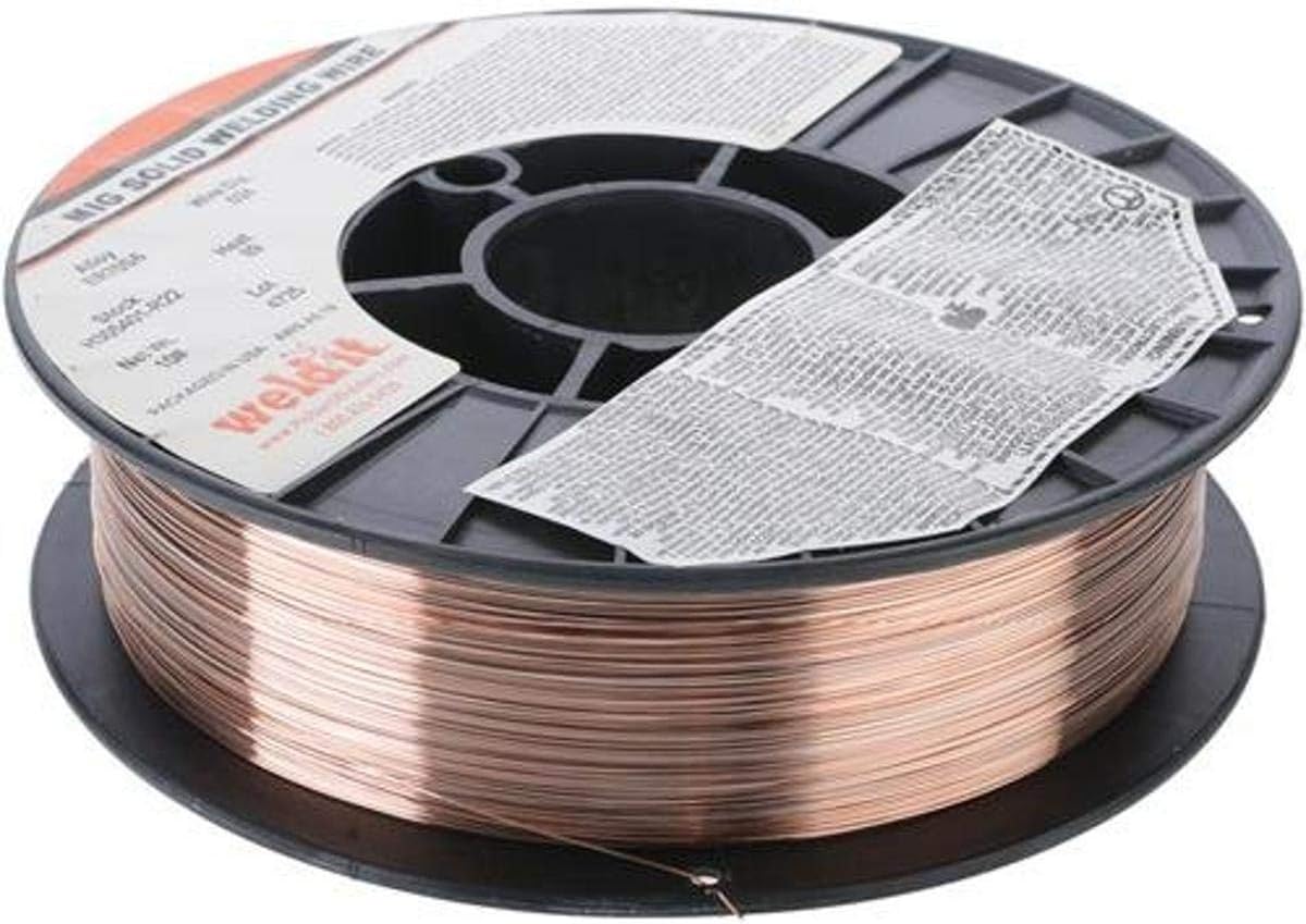 ER70S-6 Carbon-Steel Solid Welding Wire, 0.035-Inch, 10-Pound K7253