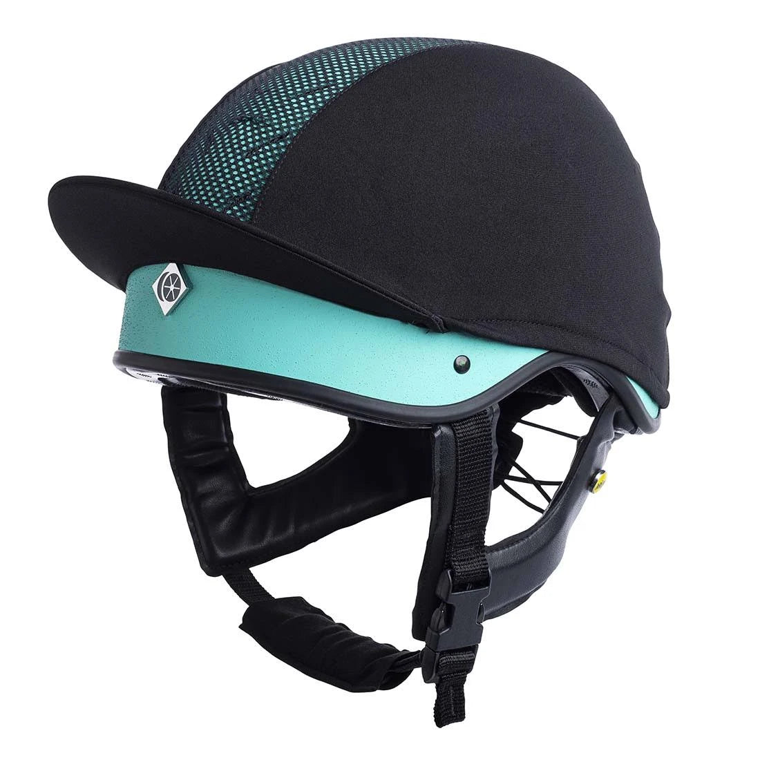 Aquamarine Jockey Skull U709