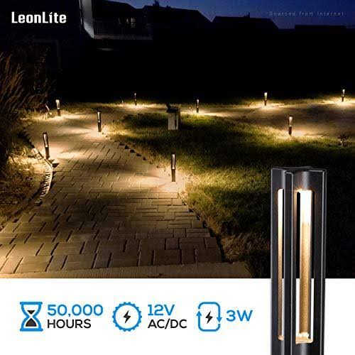 3W LED Pathway Light with Aluminum Housing, 3000K Warm White O928