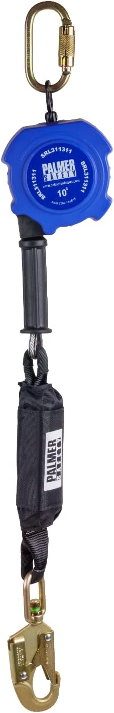 Self Retracting Lifeline with Galvanized Cable and Steel Snap Hook P826432