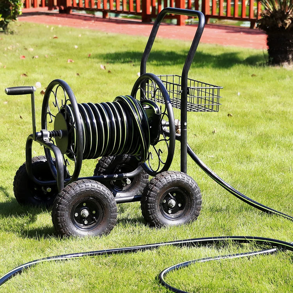 3/4 in. X 100ft Heavy Duty PVC Water Hose with Solid Brass Fittings, Pack of 2 U4584