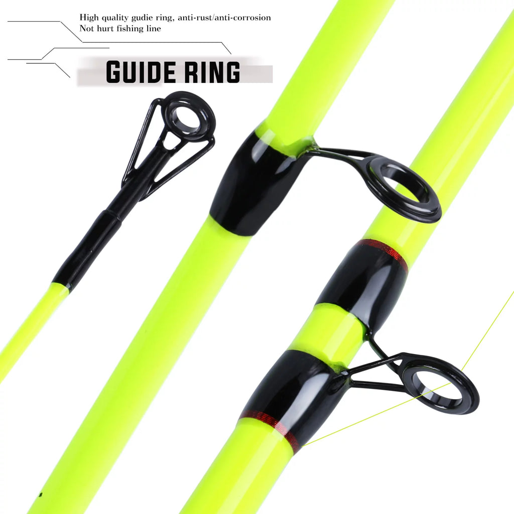 6ft Carbon Fiber 2 Pieces Fishing Pole D619144