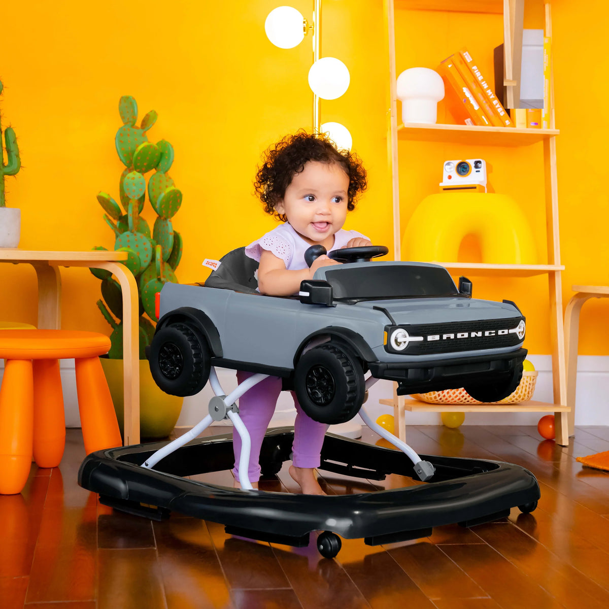Blue Grey Baby Activity Walker E317106