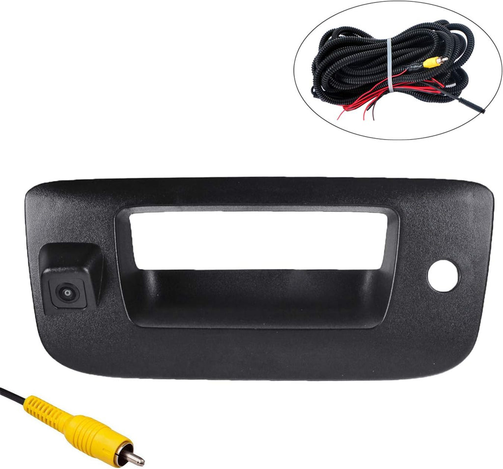 Tailgate Backup Reverse Handle with Camera Black Pack of 2 Z4035