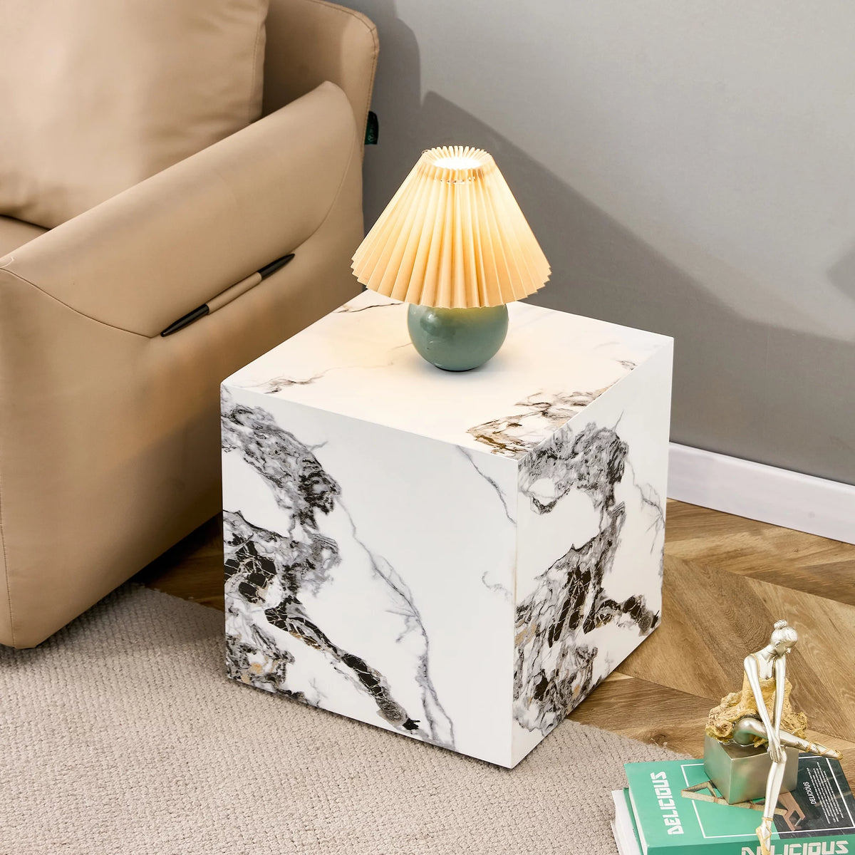 White Cube Coffee Table W33263