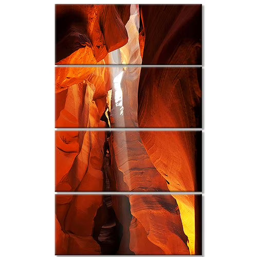 4 Piece Photographic Print on Wrapped Canvas Set V1010