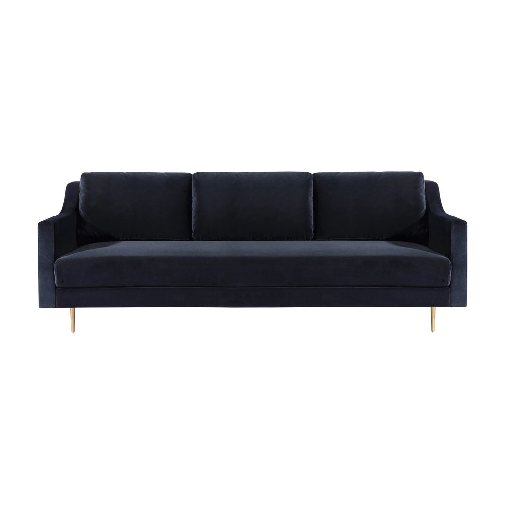 Grey Milan Velvet Sofa M748