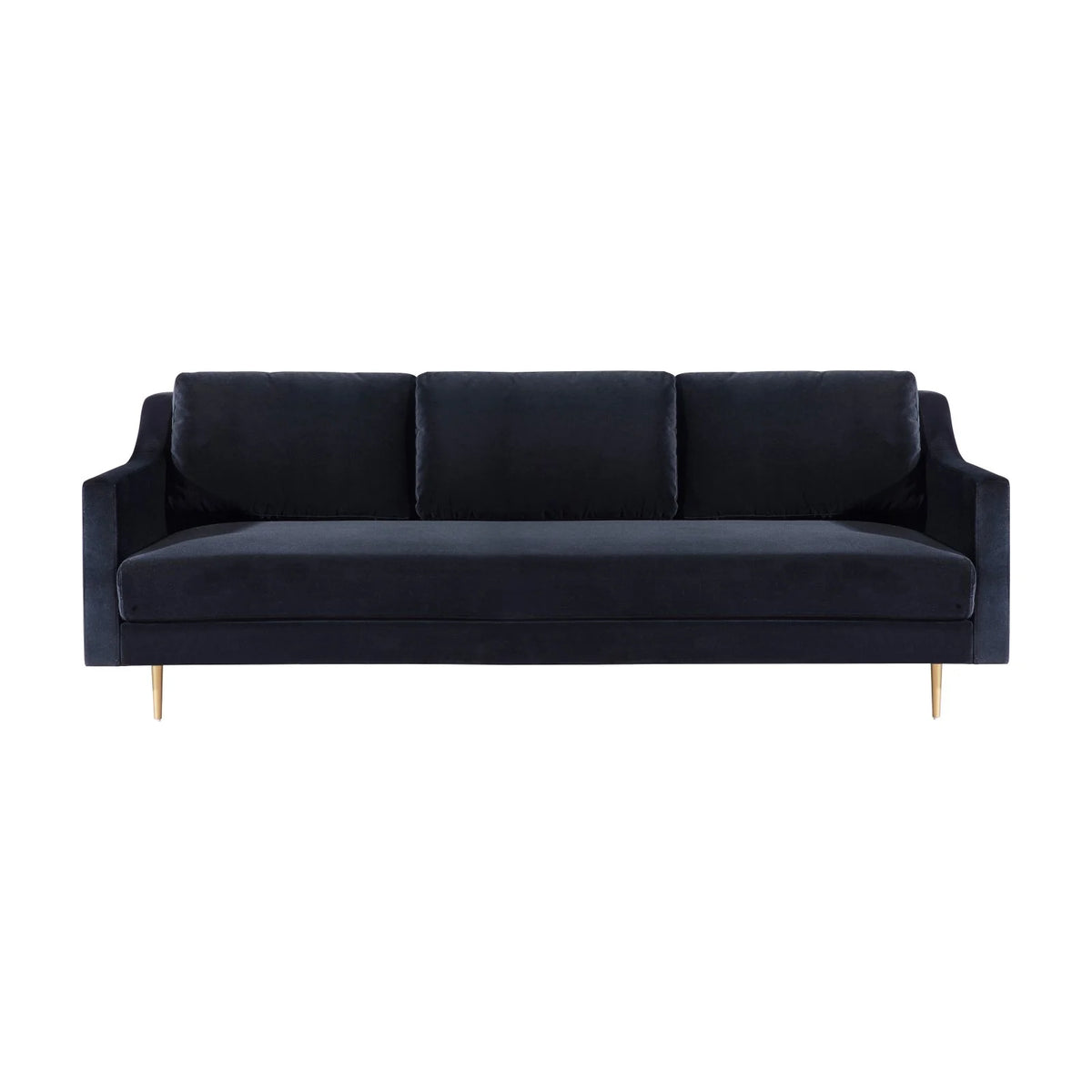Grey Milan Velvet Sofa M748