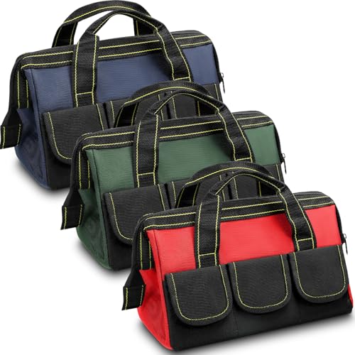 3 Pack Waterproof Hard Bottom Tool Bag R822010