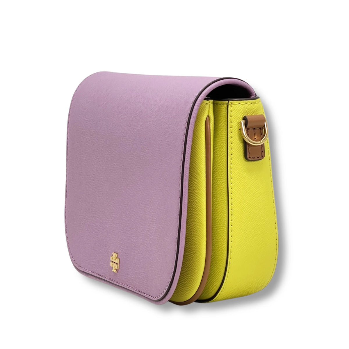 Color-Block Leather Crossbody Bag M428249