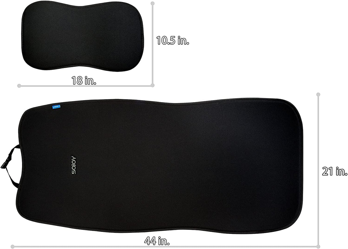 Black Cooling Breathable Car Seat Covers H779