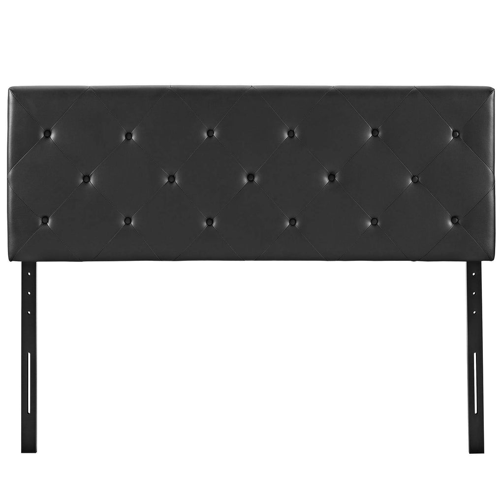 Black King Vinyl Headboard M742