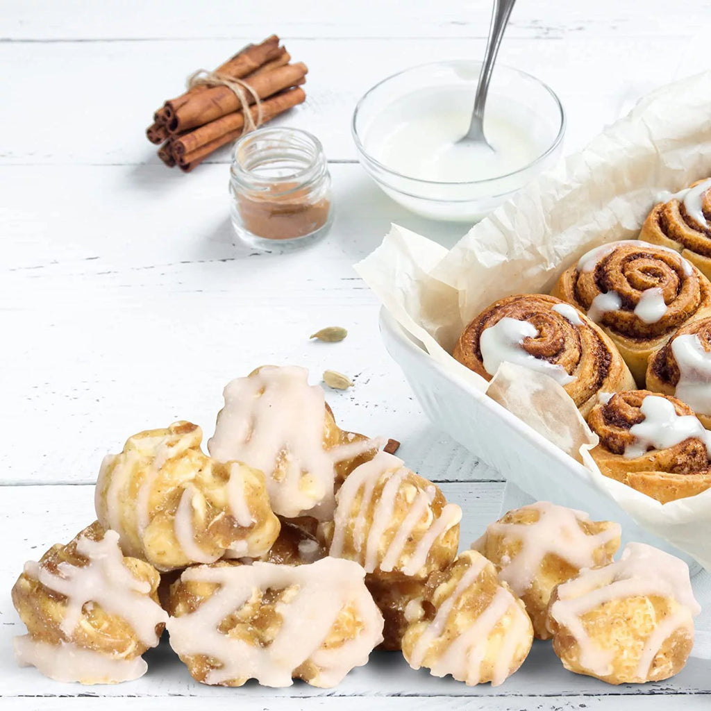 Cinnamon Swirl Caramel Popcorn 1 lb Gluten Free Vegan Kosher P195
