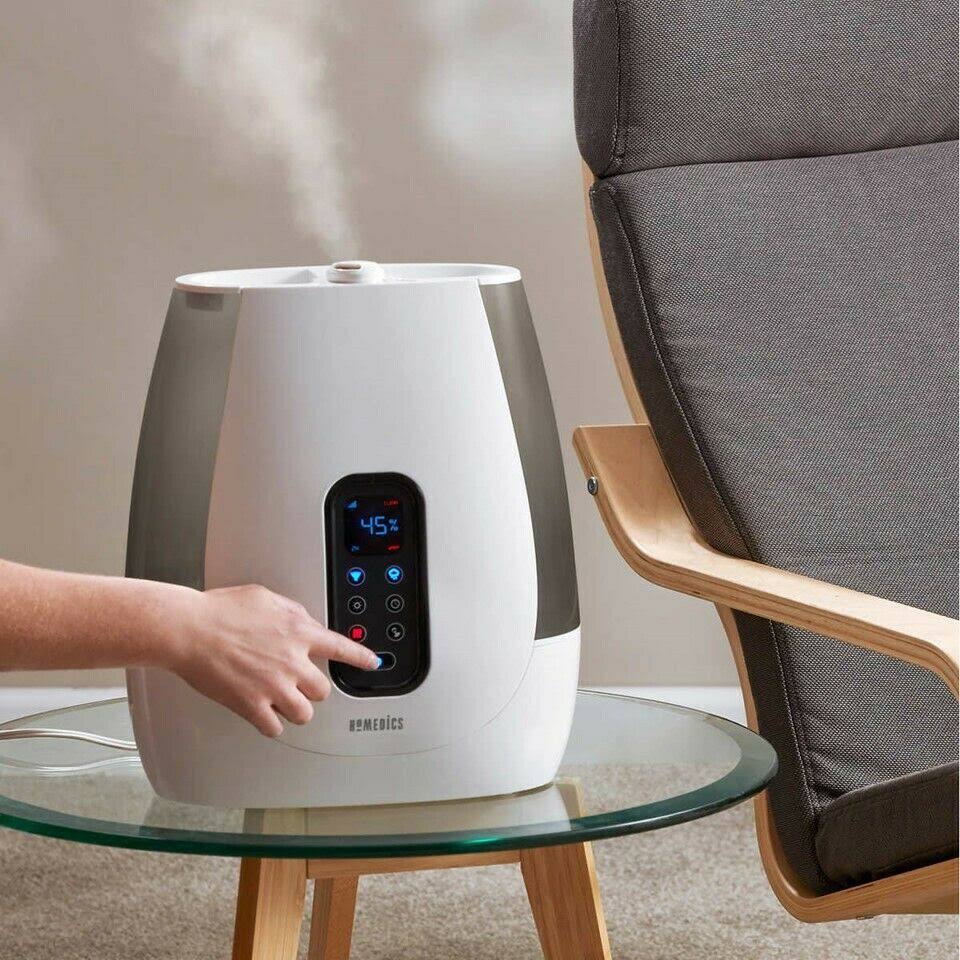 White Ultrasonic Humidifier S64236