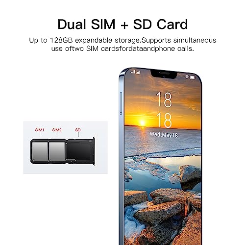 6.7 Inch Unlocked Android Phone 2GB RAM+16GB ROM Dual Sim U998