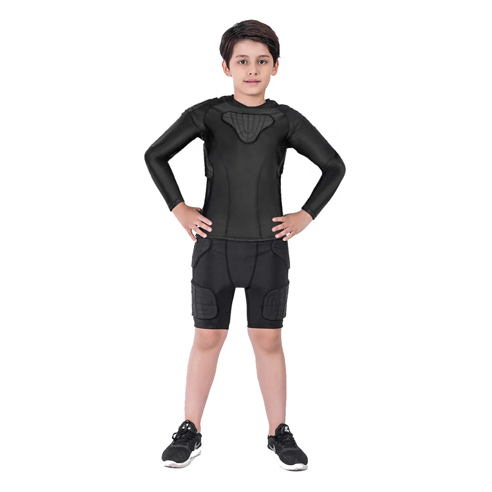 Kids Padded Compression Shirt A67721