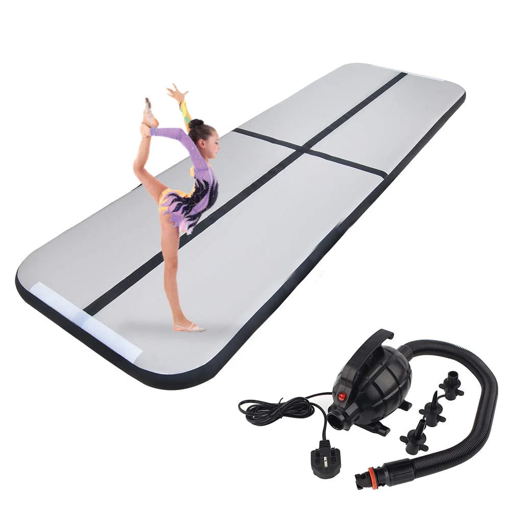 13ft Inflatable Gymnastics Tumbling Mat with Electric Air Pump P474