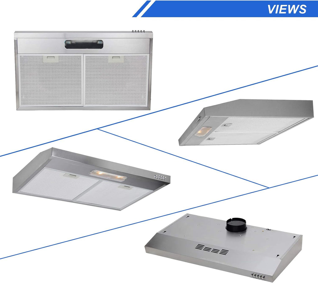 30 inch Under Cabinet Stainless Steel Range Hood O17470