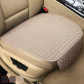 3 Pcs Universal Breathable Anti-Slip Car Seat Cover Cushion Set Beige D67600