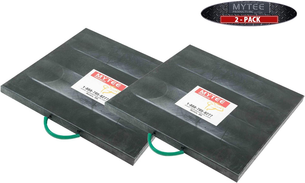 Medium Outrigger Pad 30" x 30" 2" Thick Black (2 Pack) Y541905