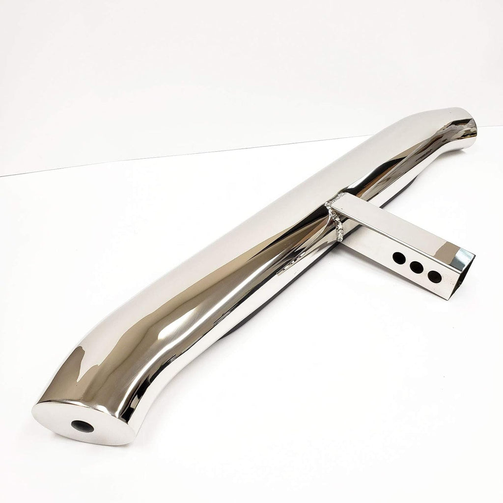 Chrome Towing Hitch Step Bar for Truck Trailer Rear Bumper Guard R3570