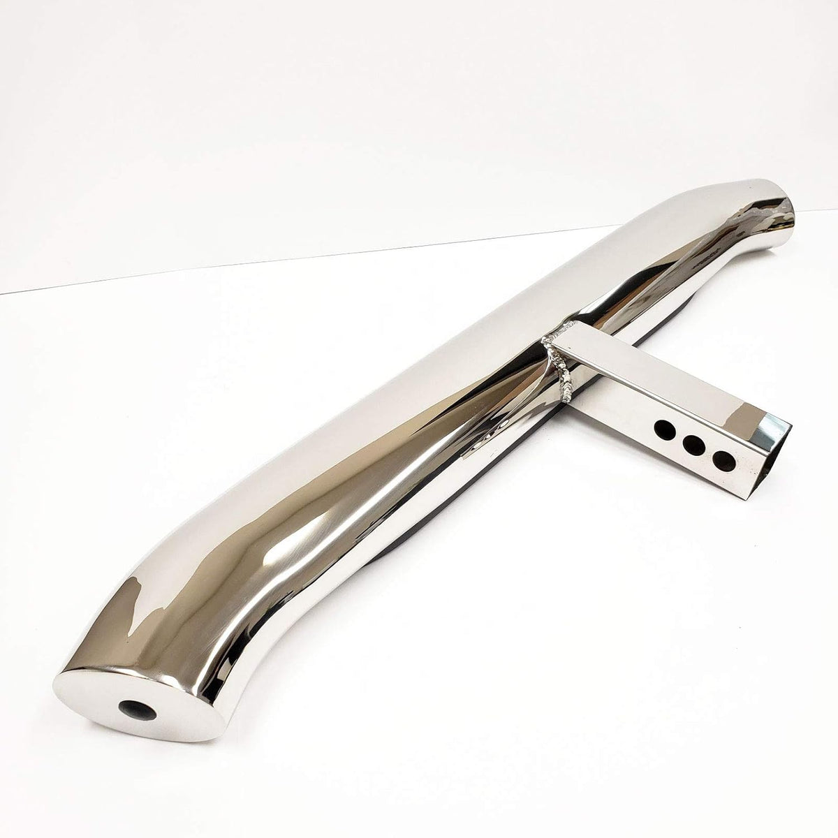 Chrome Towing Hitch Step Bar for Truck Trailer Rear Bumper Guard R3570