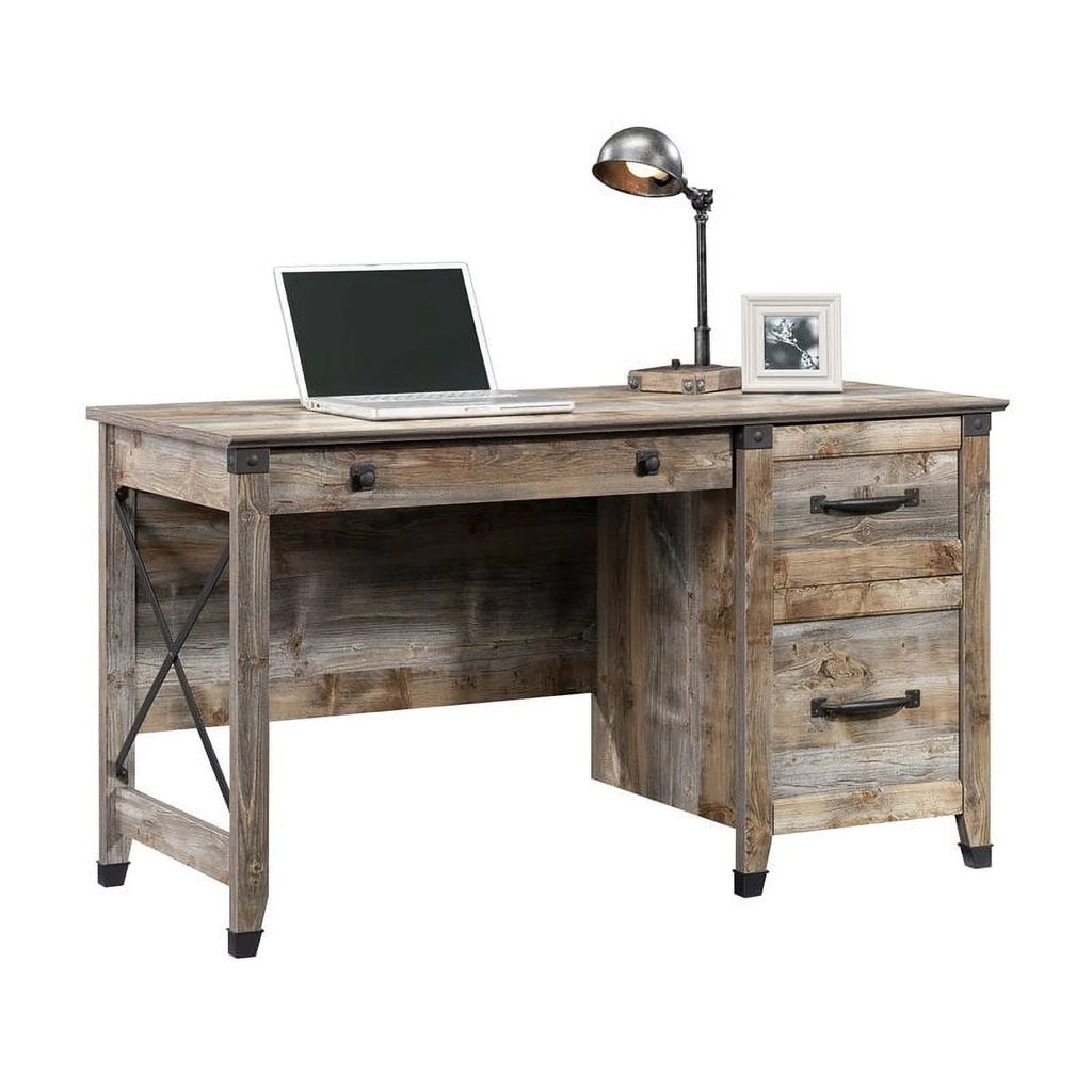 Single Pedestal Desk with Drawers O521094