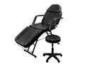 71in 3-Section Massage Bed Spa and Salon Facial Chair Tattoo Chair with Hydraulic Stool Q7321