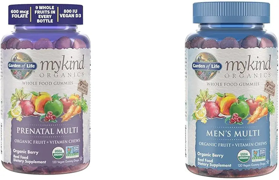 Prenatal Gummies Multivitamin with Vitamin D3, B6, B12, 120 Count S741