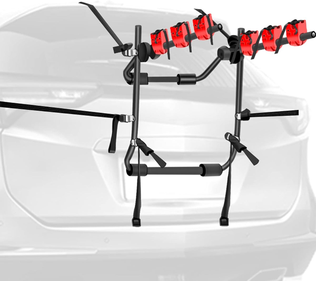 Bike Trunk Mount 3-Bike Car Carrier Rack U952
