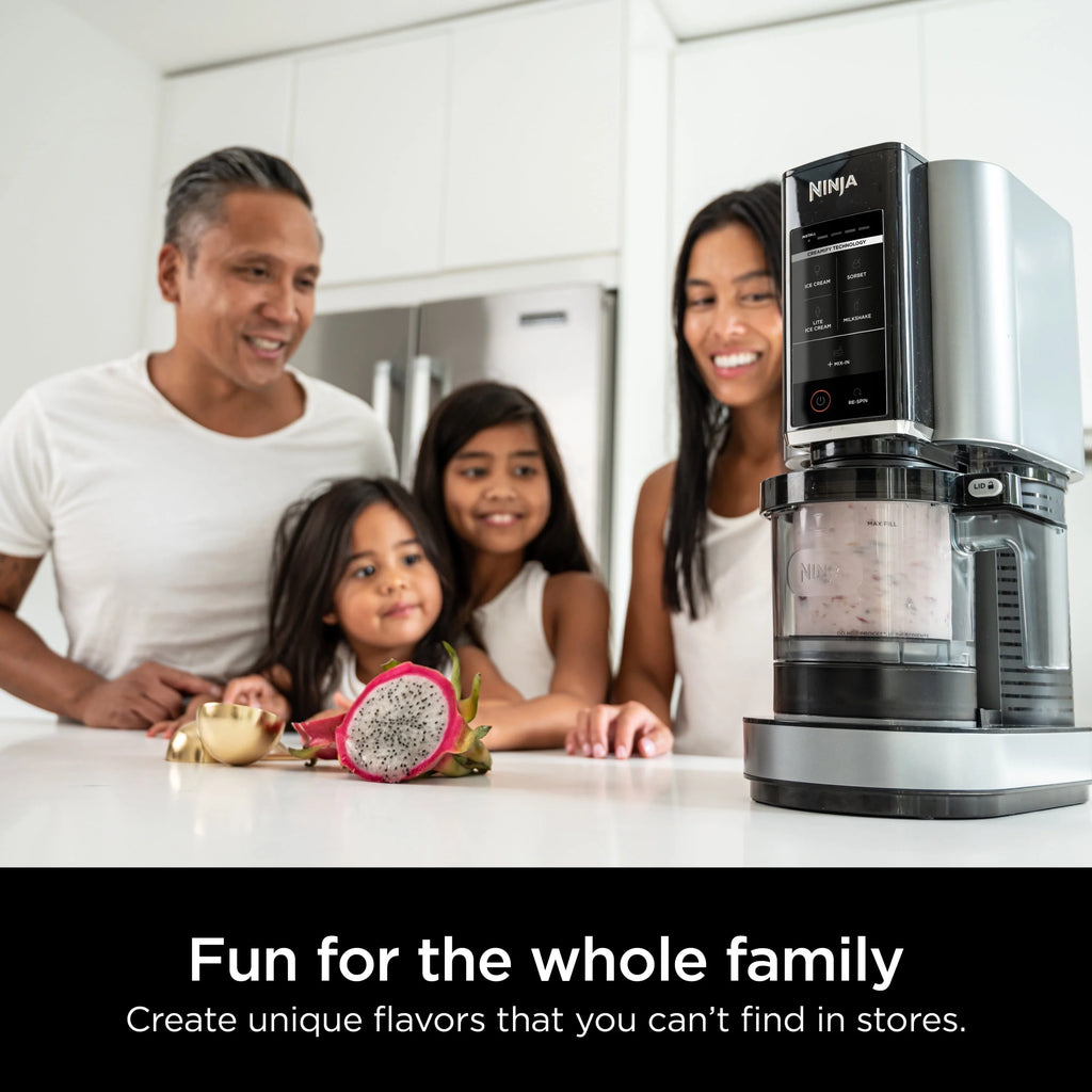 Ice Cream Maker with 5 One-Touch Programs, 16oz. Pints with Storage Lids E4764