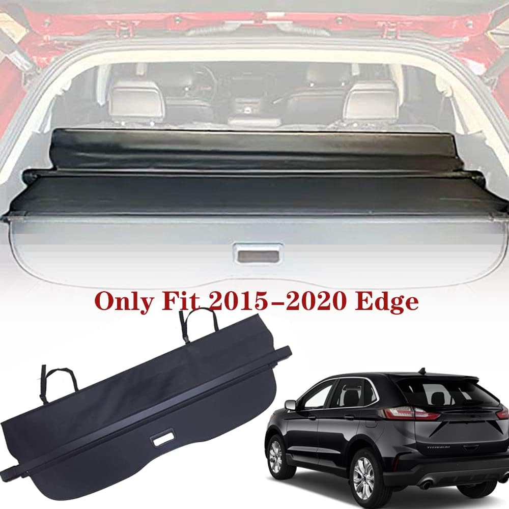 Retractable Cargo Cover for Ford Edge Black Q20272