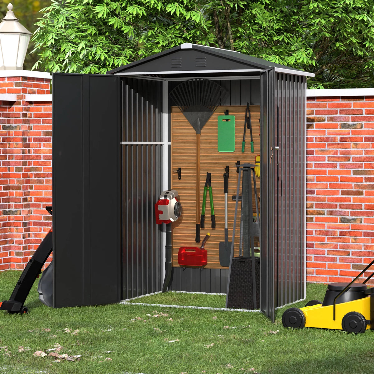 Metal Outdoor Storage Shed 4FT x 3FT L5330