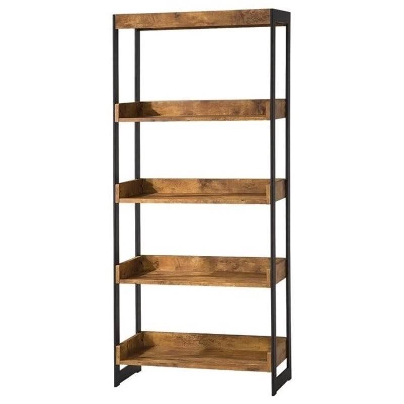 Antique Nutmeg 4 Shelf Bookcase J9032