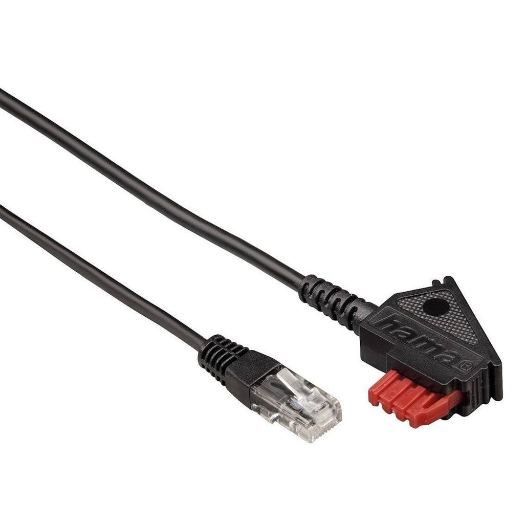 Black Telephony Cable H1572