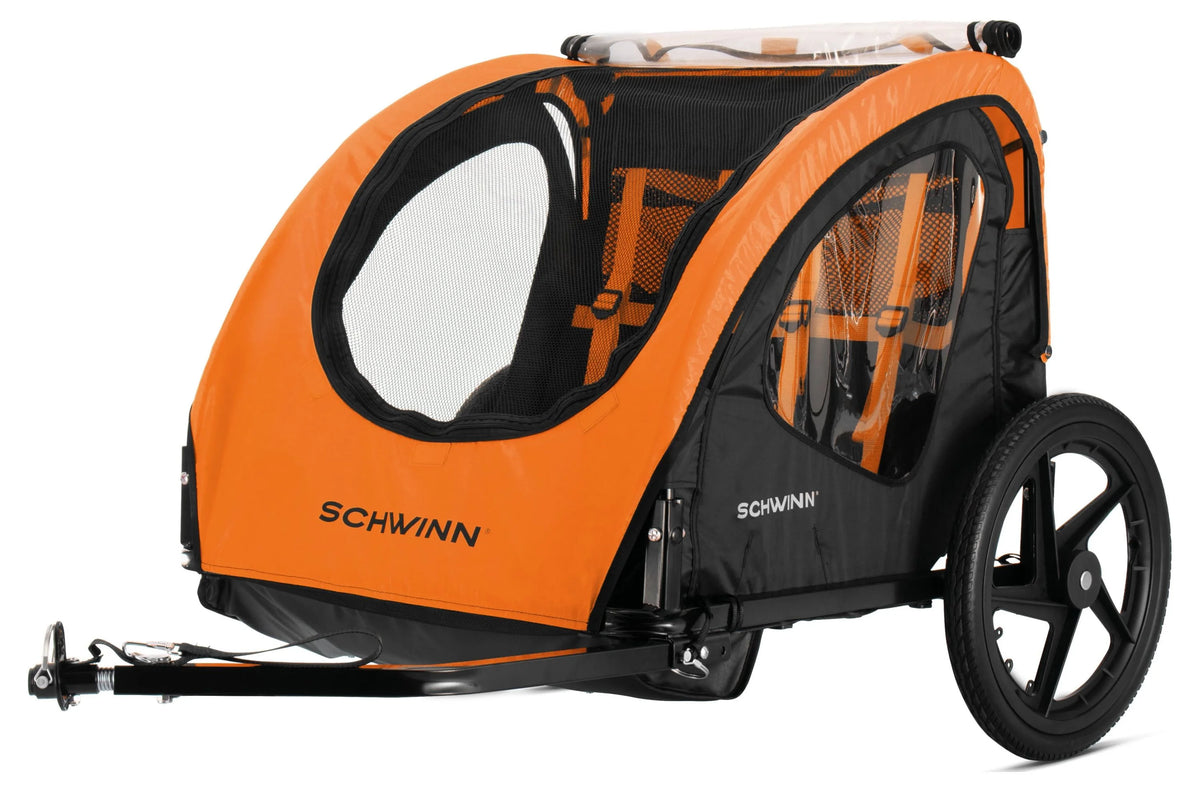 Foldable Bike Trailer for 2 Passengers L898960