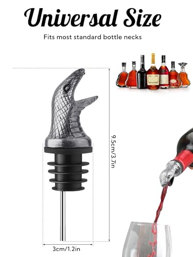 Wine Pourer with Rubber Stopper D27444