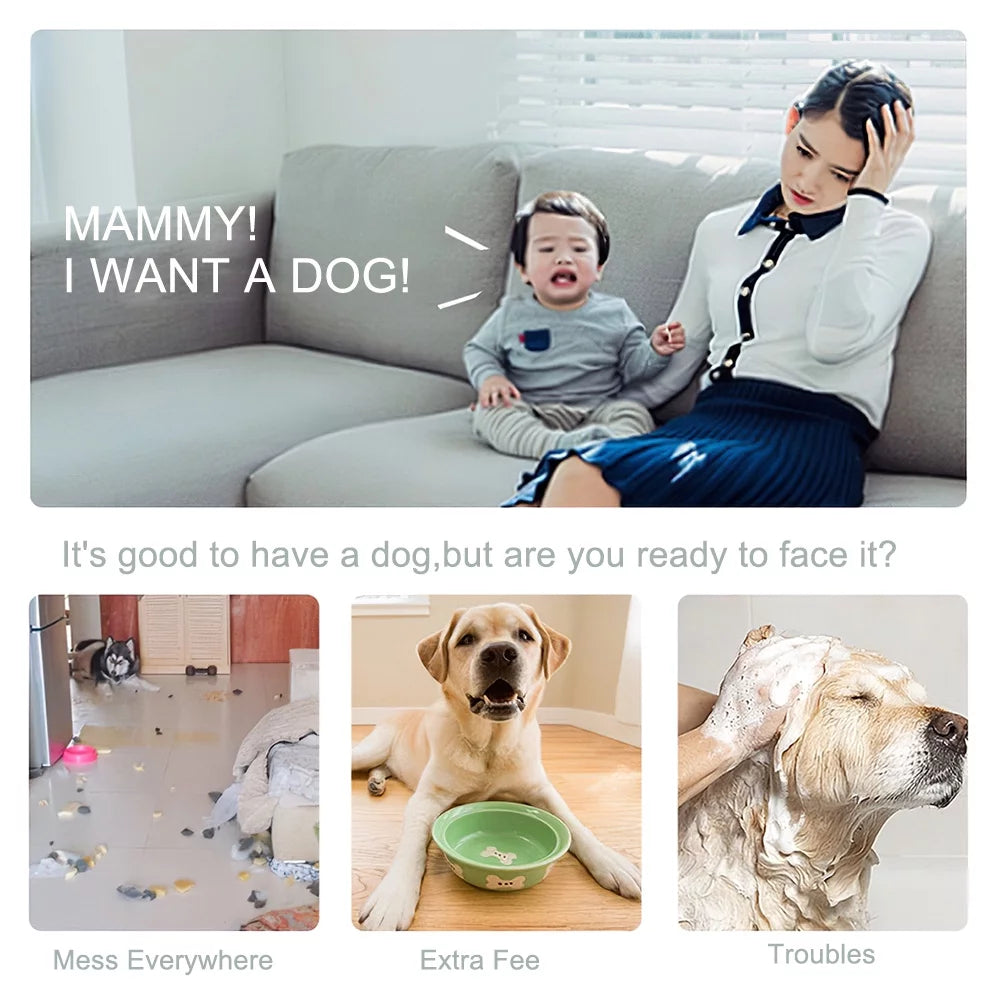 Remote Control Robotic Dog Toy with Light and Sound K48282
