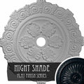 Scroll Medallion Night Shade Finished X1096