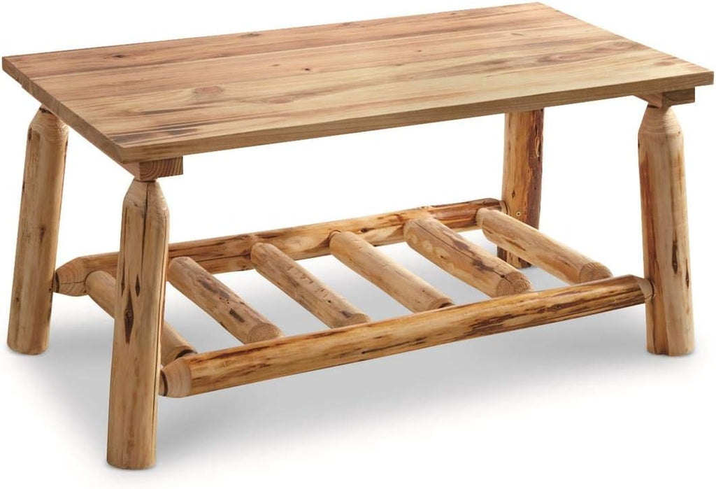 Pine Log Coffee Table Z677837